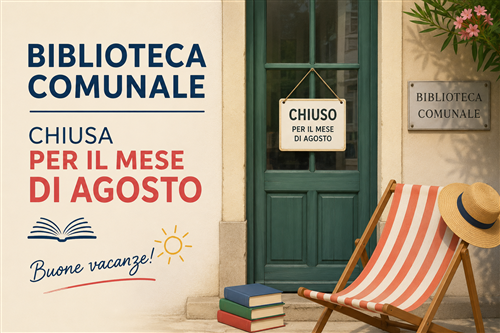 Chiusura estiva biblioteca